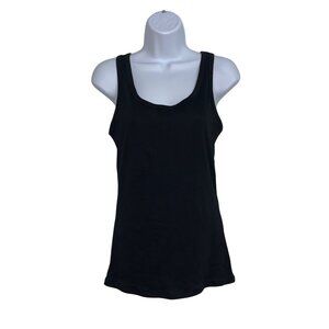 A New Day Womens Black Sleeveless Scoop Neck Tank Top size Small
